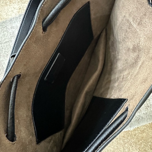 AllSaints Leather Alpha Bag - Picture 4 of 10